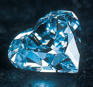 Найден самый большой голубой алмаз в мире